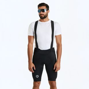 Pánske cyklistické šortky ATTABO Kirun Bib Shorts black