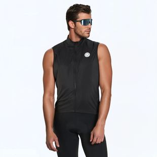 Cyklistická vesta ATTABO Cahayo Vest Windproof black
