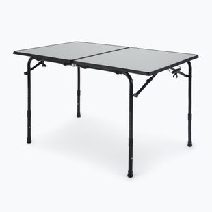 Stolový turistický skladací KADVA CAMPtable veľký pre 4-6 osôb šedý