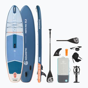 SUP doska AQUASTIC Perth Pro 11'2" allround white