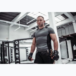 Pánsky Rushguard HOOK FIGHTING Rashguard Base black