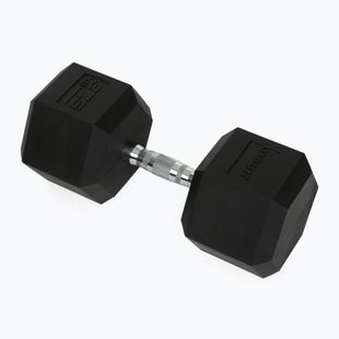 Pogumované činky XTREXO Hex 37,5 kg