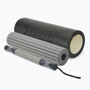 Valeček roller XTREXO 3-v-1 Roller TXO-B4Z028-BK čierny