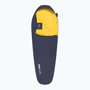 Spací vak KADVA Light 800 L ľavý sivý