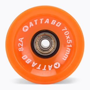 Longboardové kolieska ATTABO 70x51 mm 4 ks orange