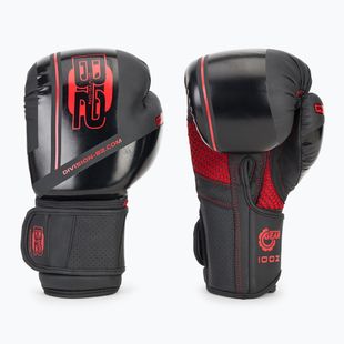 Boxerské rukavice DIVISION B-2 Pro Carbon black/red