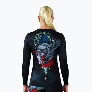 Dámsky chránič GroundGame Valkyria Rashguard Black 22WRASHLSVALK
