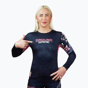 Ground Game Asami dámsky rashguard s dlhým rukávom multicolor