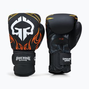Boxerské rukavice Ground Game Flames black
