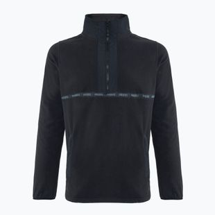 Pánske mikiny PROSTO Half Zip Fleece Nero black