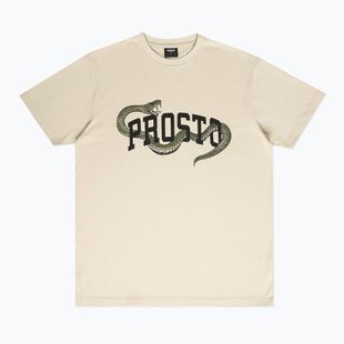 Pánske tričko PROSTO Snake beige