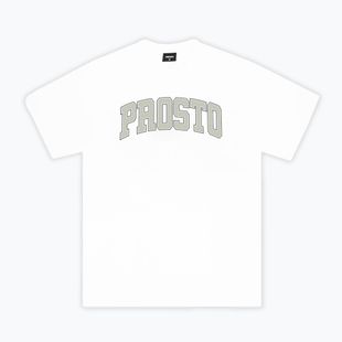 Pánske tričko PROSTO College T-shirt white
