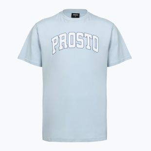 PROSTO College pánske tričko svetlomodré