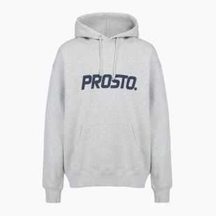 Pánska mikina PROSTO Fuss Hoodie šedá