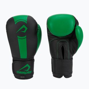 Rukavice Overlord Boxer black-green 100003-GR