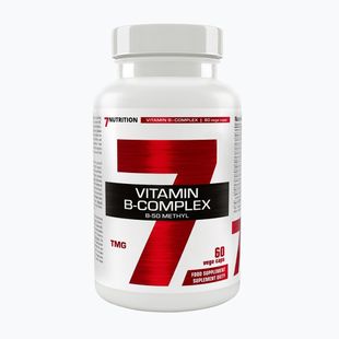 Komplex vitamínov 7Nutrition B-Complex B50 Methyl 60 capsules