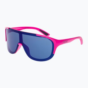Slnečné okuliare GOG Medusa matt neon pink/black/reflex blue
