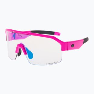 Slnečné okuliare GOG Thor C matt neon pink/black/reflex blue