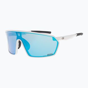 Slnečné okuliare GOG Freya matt white/black/reflex sky blue