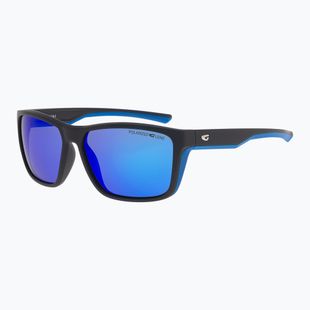 Slnečné okuliare GOG Levante matte black/blue/reflex blue
