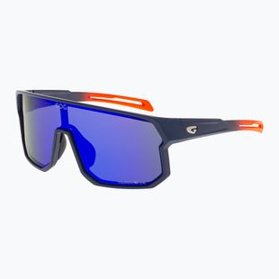 Slnečné okuliare GOG Vidar matt navy blue/orange reflex blue