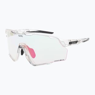 Slnečné okuliare GOG Prometheus photochromic pink/black reflex pink