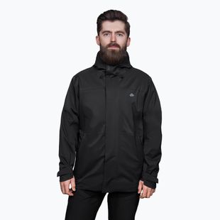 Pánska bunda do dažďa Alpinus Arys black