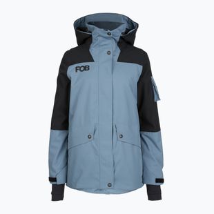 Dámska snowboardová bunda 4F F586 denim