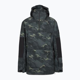 Pánska snowboardová bunda 4F M510 multicolor allover