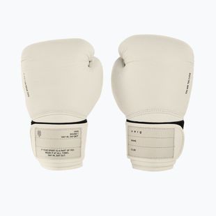 Boxerské rukavice UNIQ Velcro technical white