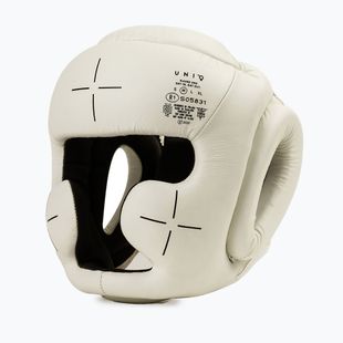 Boxerská prilba UNIQ Full Coverage technical white