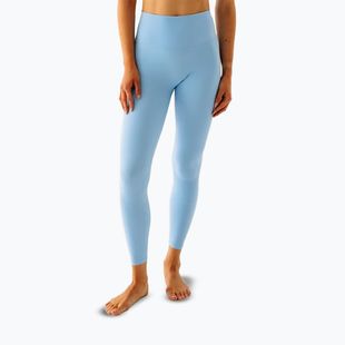 Dámske legíny na jogu JoyInMe Oneness Yoga 7/8 blue chia