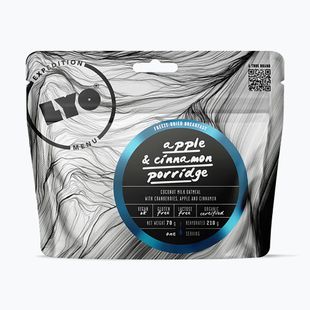 Mrazom sušené potraviny LYOFOOD Ovsené vločky s jablkami a škoricou 210 g