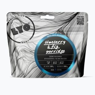 Mrazom sušené potraviny LYOFOOD Fig & Blueberry Oatmeal 300 g