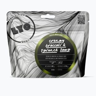 Mrazom sušené potraviny LYOFOOD Krémová brokolicovo-špenátová polievka 370 g