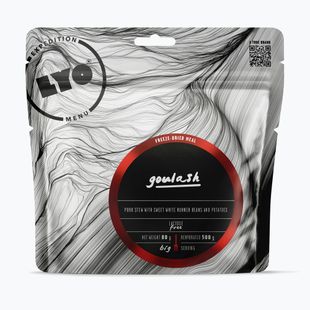 Mrazom sušené potraviny LYOFOOD Bravčové mäso dusené so zemiakmi a fazuľou 500 g