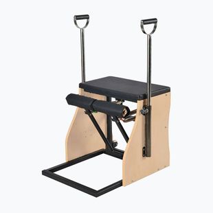 Pilates stolička s oceľovou základňou Innwell Classical Combo Chair hnedá/čierna
