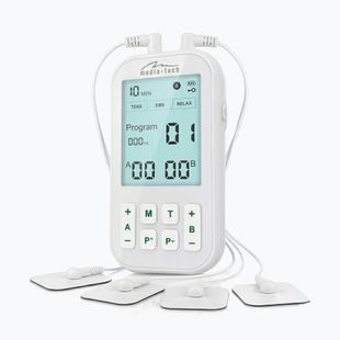 Masážer Media-Tech Tens/Ems Physiotherapy white