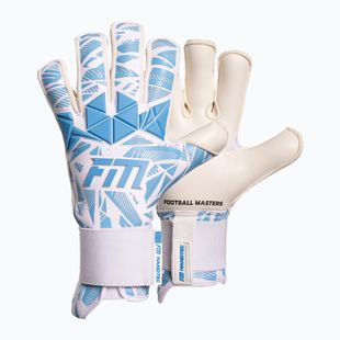 Brankárske rukavice Football Masters Invictus X PRO white/blue