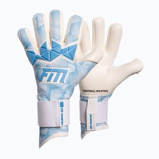 Brankárske rukavice Football Masters Varis X PRO white/blue