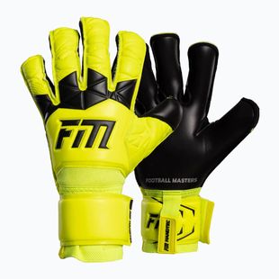 Brankárske rukavice Football Masters Invictus X fluorescent yellow