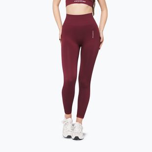 Dámske tréningové legíny Carpatree Allure Seamless burgundy