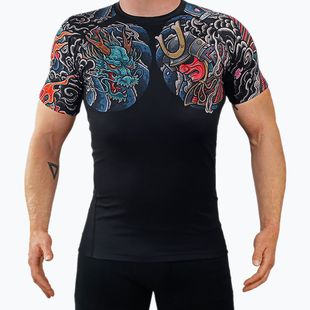 Ground Game Bushido 3.0 pánsky rashguard black RASHBUSH3SSBLA