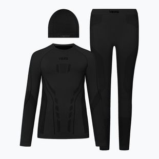 Súprava termobielizne pre deti Viking Football Riko 2.0 Base Layer black