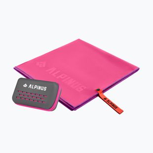 Rýchloschnúci uterák Alpinus Tarifa pink