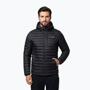 Pánska páperová bunda Alpinus Kiruna black