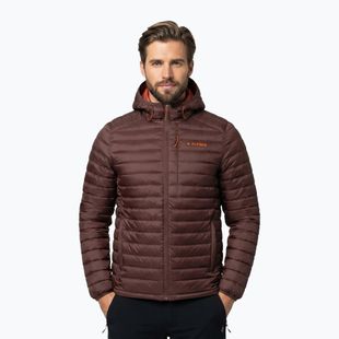 Pánska páperová bunda Alpinus Kiruna brown
