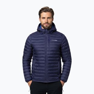 Pánska páperová bunda Alpinus Kiruna navy blue