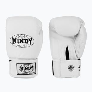 Boxerské rukavice WINDY Classic Synthetic Leather white