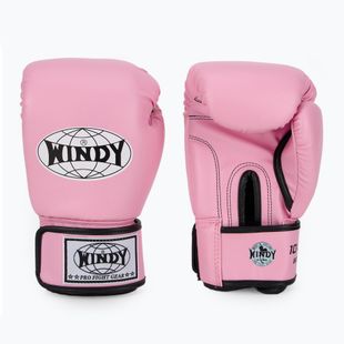 Boxerské rukavice WINDY Classic Synthetic Leather pink